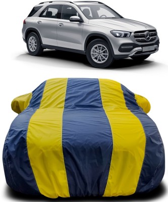 Gavya Car Cover For Mercedes Benz GLE (With Mirror Pockets)(Blue, Yellow)