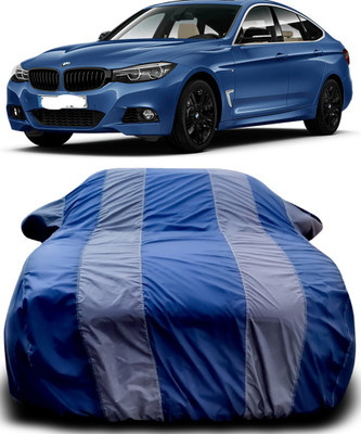 Gavya Car Cover For BMW 5 Series GT (With Mirror Pockets)(Blue, Grey)