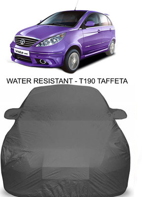 MoTRoX Car Cover For Tata Vista (With Mirror Pockets)(Grey)