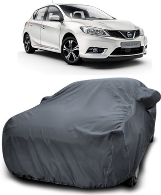 Gavya Car Cover For Nissan Pulsar (With Mirror Pockets)(Grey)