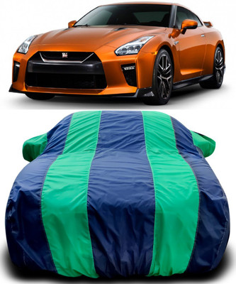 Gavya Car Cover For Nissan GT-R (With Mirror Pockets)(Blue, Green)
