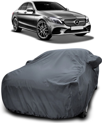 Gavya Car Cover For Mercedes Benz C-Class (With Mirror Pockets)(Grey)