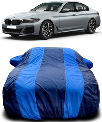 Genipap Car Cover For BMW 520i (With Mirror Pockets)(Blue, Blue)