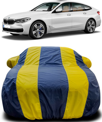 Gavya Car Cover For BMW 6 Series (With Mirror Pockets)(Blue, Yellow)
