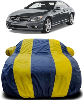 APNEK Car Cover For Mercedes Benz CL-Class (With Mirror Pockets)(Blue, Yellow)