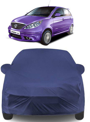 APNEK Car Cover For Tata Vista (With Mirror Pockets)(Blue)