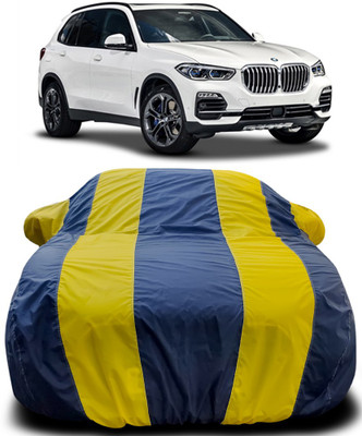 MoTRoX Car Cover For BMW X5M (With Mirror Pockets)(Blue, Yellow)