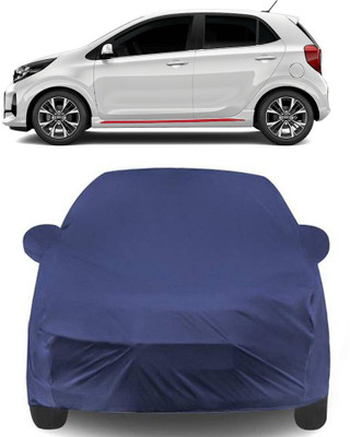 APNEK Car Cover For Kia Picanto (With Mirror Pockets)(Blue)