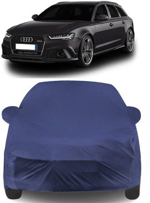 Gavya Car Cover For Audi RS6 (With Mirror Pockets)(Blue)