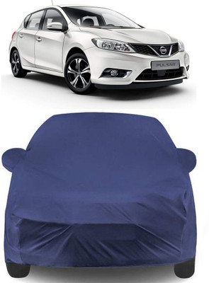 APNEK Car Cover For Nissan Pulsar (With Mirror Pockets)(Blue)