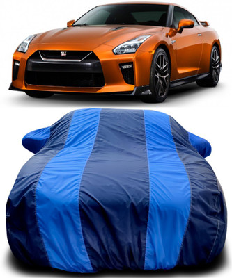 Gavya Car Cover For Nissan GT-R (With Mirror Pockets)(Blue, Blue)