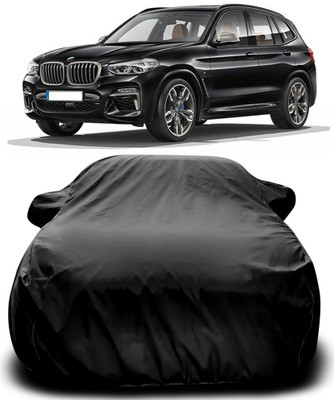 MoTRoX Car Cover For BMW X3 (With Mirror Pockets)(Black)
