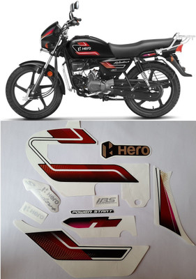 HRBull Sticker & Decal for Bike(Multicolor)