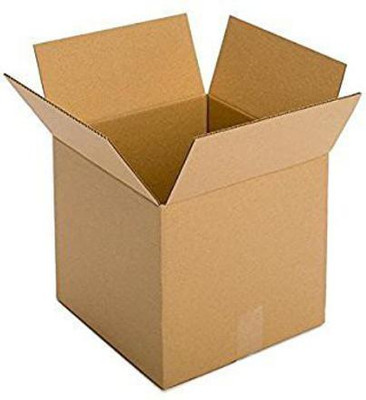 MM WILL CARE Corrugated Cardboard Packaging Box(Pack of 50 Brown)