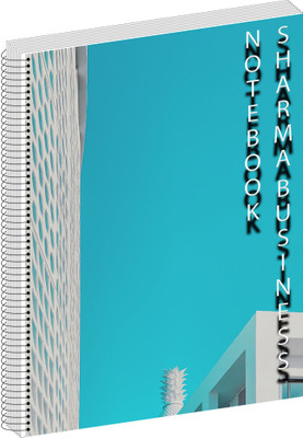SHARMA BUSINESS HANDMADE A4 Note Book PLAIN 200 Pages(Multicolor)