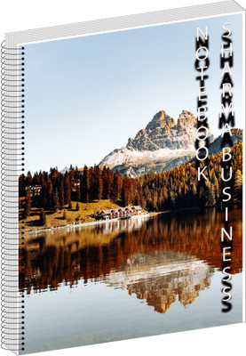 SHARMA BUSINESS HANDMADE A4 Note Book PLAIN 200 Pages(Multicolor)