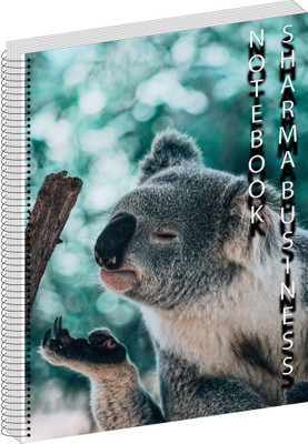 SHARMA BUSINESS HANDMADE A4 Notebook Ruled 200 Pages(Multicolor)