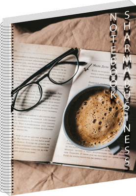 SHARMA BUSINESS HANDMADE A4 Note Book Ruled 200 Pages(Multicolor)