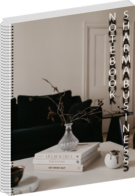SHARMA BUSINESS HANDMADE A4 Notebook Ruled 200 Pages(Multicolor)
