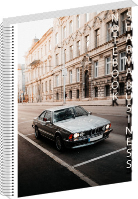 SHARMA BUSINESS HANDMADE A4 Notebook PLAIN 200 Pages(Multicolor)