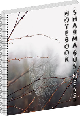 SHARMA BUSINESS HANDMADE A4 Notebook PLAIN 200 Pages(Multicolor)