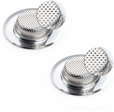 SYGA Kitchen Sink Stainless Steel Pop-Up Strainer(4 cm Set of 2)