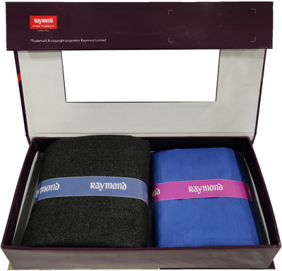 Raymond Cotton Blend Solid Shirt & Trouser Fabric