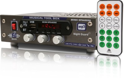 Night Guard NG Stockist AC/DC FM Radio Bluetooth, multimedia Speaker with , USB, SD Card, Aux FM Radio(Silver)