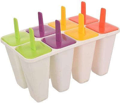 Bekner Multicolor Plastic Ice Cube Tray(Pack of1)
