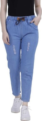 MAFIACOLLECTION Light Blue Jegging(Self Design)