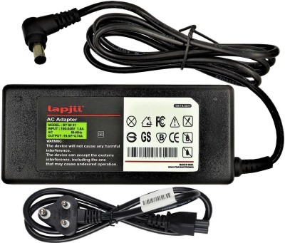LAPJII Adapter Charger for Sy Vio PCG K23 Laptop of 19.5V, 4.74A,Pin-6.5x4.4, 90 W Adapter(Power Cord Included)