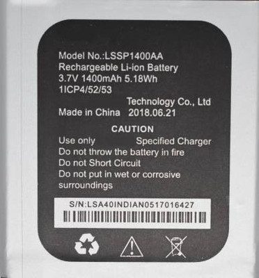 Full Energy Mobile Battery For  Karbonn A40 Indian LSSP1400AA