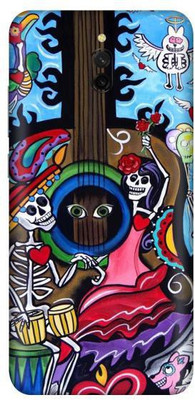 aadia REDMI 8A DUAL Mobile Skin(Multicolor)