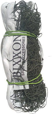 Bixxon DPS-919 Nylon Volleyball Nets 4 Side Tap Heavy Quality Pack of 1 Pic Volleyball Net(Black)