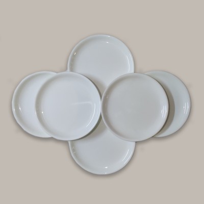 elegnce serveware FPW6Pcs Dinner Plate(Pack of 6)