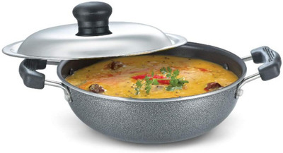 Prestige Select Plus Kadhai 25 cm diameter 3.5 L capacity(Aluminium, Non-stick)