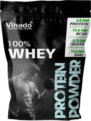 Vihado Instantised Raw Concentrate 80% Unflavoured Whey Protein Powder 50g (Pack of 1) Whey Protein(50 g, Unflavoured)