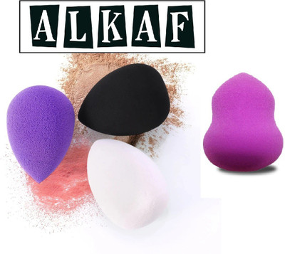 Alkaf 4 Pc Make up Sponge puff / Blender Puff