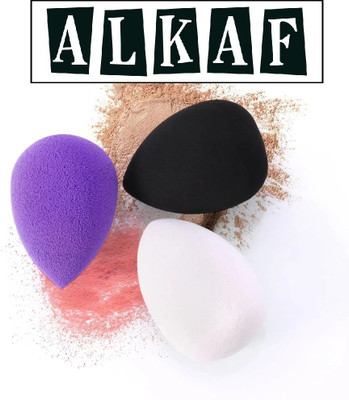 Alkaf 3 Pc Make Up puff / Sponge Puff