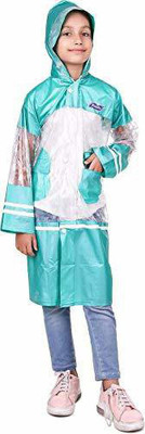 Brats N Beauty Self Design Unisex Raincoat
