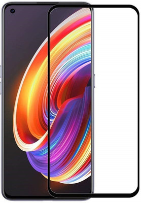 ELEF Edge To Edge Tempered Glass for Realme X7 Pro(Pack of 1)