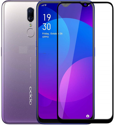 ELEF Edge To Edge Tempered Glass for Oppo F11 11D Gorilla Tempered Glass Full Screen Covrage with 9H Hardness(Pack of 1)