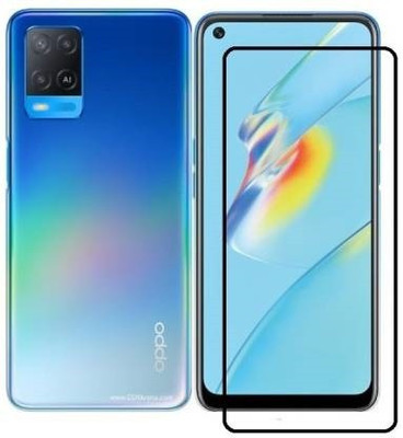 welldesign Edge To Edge Tempered Glass for Oppo A54(Pack of 1)