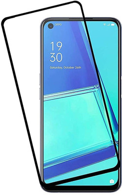ELEF Edge To Edge Tempered Glass for Oppo A92 11D Gorilla Tempered Glass Full Screen Covrage with 9H Hardness(Pack of 1)