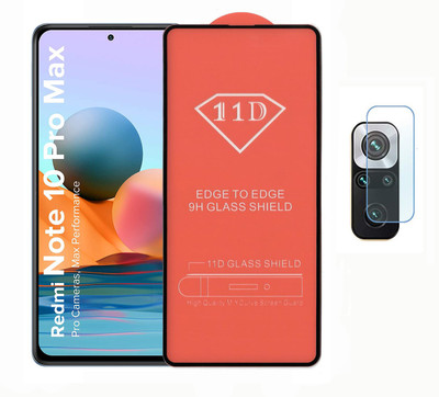REDDWARF Edge To Edge Tempered Glass for Redmi Note 10 Pro Max(Pack of 1)