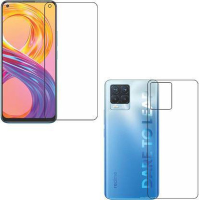 Firstkart Front and Back Tempered Glass for Realme 8 Pro(Pack of 2)