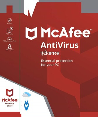 McAfee Anti-virus 3 User 1 Year (Renewal)(CD/DVD)