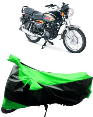 MMSSTAR Waterproof Two Wheeler Cover for TVS(Max 4R, Green, Black)