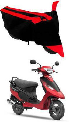 CIGATI Waterproof Two Wheeler Cover for TVS(Scooty Pep+, Red)
