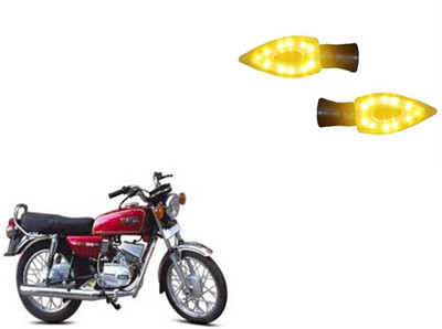 Buras Front, Rear LED Indicator Light for Yamaha RX 100(Yellow)